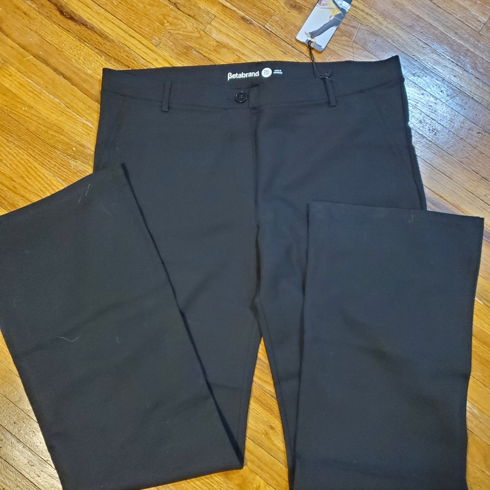 Betabrand boot cut dress yoga pant